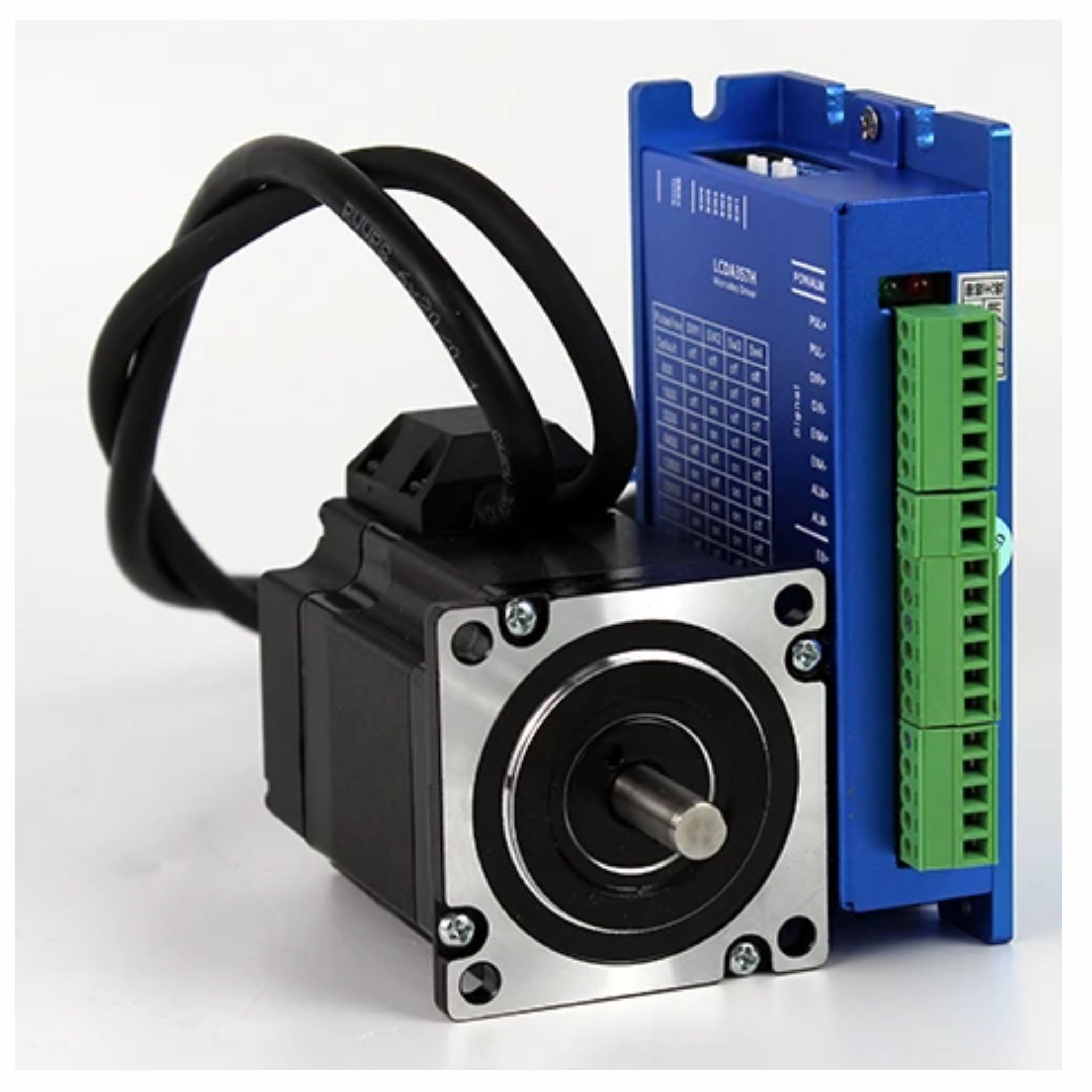 3phase 3NM NEMA23 cnc closed loop servo stepper motor driver kit with  encoder LCDA357H+LC57H3100